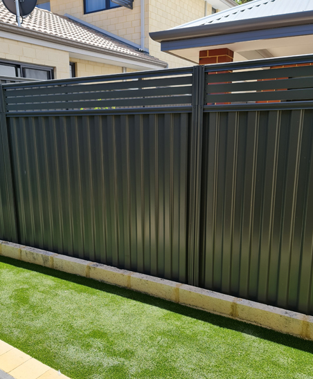 Photo of Completed Fence Installation